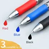 6/13PCS Intrekbare gelpennen Set zwart/rood/blauw inkt balpoint voor het schrijven van vulling kantooraccessoires schoolbenodigdheden briefpapier