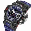 Smael Tactical Off-Road Camouflage Watch Mens grand cadran Luminal Allofproof Allo