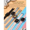 Relógios inteligentes ID P8 Watch Men Watchs Women IP67 Rastreador de fitness à prova d'água Monitor de freqüência cardíaca FL Touch smartwatchs para Amazfit DHKVU