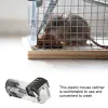 Trappola catcher mouse in plastica topo cattura topi a gabbia ratti attirano la gabbia di controllo dei parassiti catcher tawny