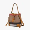 Płócienna torba kubełka dla damskiej torebki torebka torebka torba na zakupy torebki torebki crossbody ramię designer