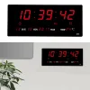 Uhren Extra Big Screen LED Office Wall Clock 12h 24H Kalenderzeit Tage Wochentage Jahr Temperaturmesser Projektion Takts USB