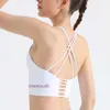 Mode lltops sexy femmes yoga sport sous-vêtements runa pouls shockabsorbing rassemblement gilet de fitness sports sans anneaux en acier