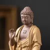 Sculptures céramiques guanyin, sakyamuni ksitigarbha bodhisattva figure statue chinois statues de bouddha salon art