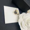 Modedesigner Offener Ring Top-Qualität Luxus Ring Gold Plated Letter Rings Frauen Hochzeit Schmuck Lady Party Geschenke