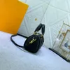 New Women's Handbag Fashion White Matcha Green Embossed Shoulder Bag Genuine Leather Chain Zip Closure Designer Counter Pillow Bag