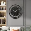 Horloges simples style mur horloge en acrylique salon décoration intérieure horloges numériques modernes conception swinging pendulum chambre ornement