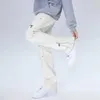 ANS 2023 Y2K Fashion White Baggy New Jeans Kpop Cargohose für Männer Kleidung gerade Knöchel Reißverschluss Frauen Lange Hosen Ropa Hombre J240507