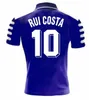 1998 1999 Maglie da calcio retrò Fiorentina Batistuta Rui Costa Vintage Florence Rui Costa Footb
