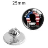2024 Trump Broches Amerikaanse verkiezing Trump Metal Badge Pins Glass Broche 9 Style ZZ