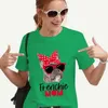 Frauen T-Shirt Neue Frauen T-Shirts lässig Harajuku Französische Bulldogge Print Tops Tee Sommer Fe T-Shirt Französisch Mutter T-Shirt für Frauen Kleidung D240507