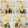 Chapeaux Banana Headgear Funny Hat Party Novelty Headress Halloween Costumes Adult Aliments