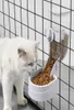 Haustierkatzen Papageien Vögel Spender Pigeon Feeder Bowl Cat Dog Cage Hanging Device Produktschalen Feeder 8388866