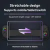 Etractable Mobile Game Controller, подходящий для Android IOS Switchs Mobile Game Boards Bluetooth Совместимые с 5,2 RGB Lights J240507