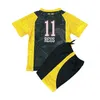 2024 HALLER Kids Kit Soccer Jerseys REYNA KAMARA BENSEBAINI HUMMELS REUS FULLKRUG Home Yellow Away Special Edition 23 24 Child Football Shirts