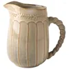 Vases Vases de fleurs médiévales Tware Handle Teapot Tabletop Vase Design Sense Ceramic Decoration Arrangeur