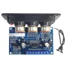 Amplificateur 2.1 canal Bluetooth Digital Amplificateur Board 2x25W + 50W BT5.0 Subwoofer Class D Board Audio DC1220V avec câble USB