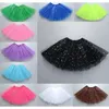 Tutu Dress Girls Tulle Star curto Tutu Salia Crianças Fancy Ballet Dance Awear Festume Vestido de Ball Mini Skirt D240507