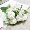 Decorative Flowers 1PC Artificial Hydrangea Bouquet For Christmas Party Supplies Home Floral Arrangement Wedding Bridal Decoration