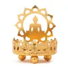 Bandlers porte-greffes en alliage vintage Buddhist Holder Lotus Sit