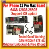 Zappers Full Working for iPhone 11 Pro Max Motherboard Original Unlocked Clean iCloud Logic Board Full Chips Support iOS Update 64G 128G