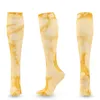 Носки чулочно -носочные цвета. Один размер сжимание носки велосипедные носки Удобные спортивные 6 цветов нейлоновые высокоэластичные материалы футбольные носки футбол Y240504