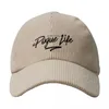 Caps de bola Bancos externos Pogue Life Corduroy Baseball Cap Tactical Military SunHat para homens homens