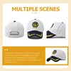 Ball Caps Captains Hat Black Baseball Creative Sun Shade Cotton Unisexe