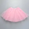 tutu vestito di moda per bambini mesh miniskirts ragazze principessa star star glitter danza balletto tutu sequestro di paillettes galza foldas gonna elastica abiti elastici d240507