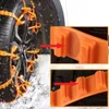 Yeni Kış Zinciri Antiskid Araba Motosiklet Açık Kar Lastiği Acil Durum Kaçışlı Lastik Zincirleri Oto Aksesuarlar