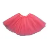 tutu jurk kinderen kinderen meisjes ballet rokken elastische mesh jurk gymnastiek dansende rok prinses pettiskirts dance tutus d240507