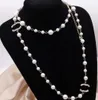 Designer di marchi di lusso in oro 18K collane pendenti in cristallo perle in acciaio in acciaio in acciaio chocatore a ciondolo a ciondolo a ciondolo accessori per la catena di gioielli 6622ess