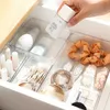 Förvaringslådor fack Transparent Manager Drawer Box Makeup Akrylsmycken Plastiska Q240506