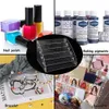 Boîtes de rangement Colonches à 6 couches en acrylique vernis à ongles Afficher les bijoux Cosmetics Louis à lèvres Lunettes de soleil Transparent Boîte de rangement Q240506