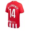 S-4xl Atletico Madrids Maglie da calcio Griezmann 24 25 120th Morata Anniversary 2023 2024 M.Lorente Koke Saul Correa Lemar Football Shirt Kit Kit Kit