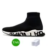 Designerskor Sockor Running Shoes Platform Men MENS KVINNA SHANY KNIT HASTIGHET 2.0 1.0 TRAINER Runner Sneaker Sock Shoe Nice Master Emed Womens Sneakers #0877