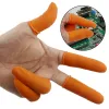 Luvas 10100pcs descartáveis com dedo de borracha de borracha descartável Luvas de protetor de ponta dos dedos para asturas de ponta dos dedos da indústria Luvas