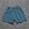 Shorts RK-149 Cotton casual children boys girls shorts elastic waistband solid color summer beach sport trousers H240507