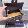 Chanei Womens Luxurys Designer Sac Lady Handbag Handbag Crossbody Gold Little Golden Ball Chain Bager Sac Classic Top Couir véritable CROS CROS