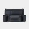 Upgrade vordere mittlere hochwertige Leder -Autohandtaschen -Organisator -Aufbewahrungsbeutel vorne mit mittlerer mittlerer Leder -Leder -Autohandtasche für automatische Innenräume