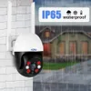 Kerui Tuya WiFi IP Camera HD P 5MP Home Security Home Wireless Video Surveillance Camera di rotazione PTZ Motion Rilevamento Avviso 240422