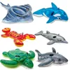 Inflables speelgoed Zwemmen zwembad Kinderen opblaasbaar water Dierbevestigingshaai Handhoorn Assesories Rafts 240506