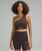 Active Shirts Yoga Set For Women Seamless One-piece Single Shoulder Bra Absorbing Workout Hip Lifting High Snug Waist Shorts