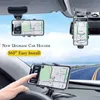 Mobiltelefone befindet sich Halter 3 in 1 Autotelefonhalter Dashboard Rückfahrspiegel Mobiltelefon GPS -Navigationshalterung einstellbarer Auto -Telefonhalter für iPhone 13