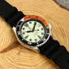 Wristwatches Tandorio SKX Mod Dive Automatic Watch Men Full Luminous S NH36 Movt Sapphire Glass 3.8 Crown Rejor 20bar Swim Clock 41mm