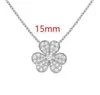 Бренд Van Precision S925 Pure Silver Clover Full Diamd