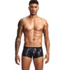 Underpants Men'S Panties Boxer Briefs Low-Waist Polyester Serpentine U-Shaped Gay Sissy Comfortable Boy Boxers Plus Size