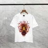 Designer T-shirt ESS Men Men Pullover SpiderWeb Star Flash Short Sleeve Street Hip-Hop Sweatshirts Vintage Popular Fashion High Street High Quality Shirt Skull Patroon