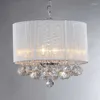 CHANDELERS Modernk9CrystalchandeliériningRoomeuropeanstylererestaurantBedroomlampssimplevingroomPendant LightSFixtures