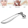 Face Massager 3D Roller Massager Facial Massage Handheld Y Vorm Wrinkle Rimover Remover Face-Lift Roller Volledig lichaam Relaxatie 360 Rotate instrument T240507